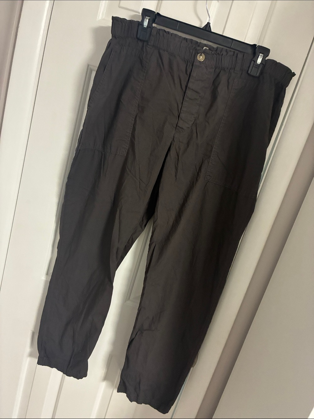 Lou & Grey Elastic-Waist Pants